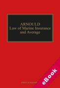 Cover of Arnould's Law of Marine Insurance and Average 20th ed with 2nd Supplement (eBook)