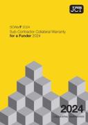 Cover of JCT Sub-Contractor Collateral Warranty for a Funder 2024 (SCWa/F)