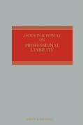 Cover of Jackson & Powell on Professional Liability 9th ed with 3rd Supplement