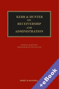 Cover of Kerr & Hunter on Receivership and Administration (Book & eBook Pack)