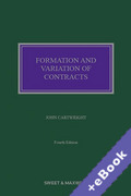 Cover of Formation and Variation of Contracts (Book & eBook Pack)