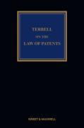 Cover of Terrell on the Law of Patents