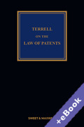 Cover of Terrell on the Law of Patents (Book & eBook Pack)