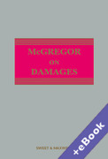 Cover of McGregor on Damages (Book & eBook Pack)