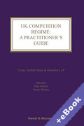 Cover of UK Competition Regime: A Practitioner’s Guide (Book & eBook Pack)