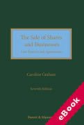 Cover of Sale of Shares and Businesses: Law, Practice and Agreements (eBook)