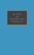 Cover of Keating on Construction Contracts