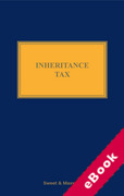 Cover of McCutcheon on Inheritance Tax (eBook)