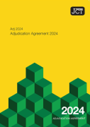 Cover of JCT Adjudication Agreement 2024 (Adj)