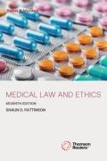 Cover of Medical Law and Ethics