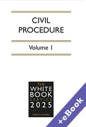 Cover of The White Book Service 2025: Civil Procedure Volumes 1 & 2 (Book & eBook Pack)