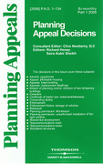 Cover of Planning Appeal Decisions: Issues Only