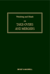Cover of Weinberg and Blank on Takeovers and Mergers Looseleaf