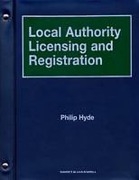 Cover of Local Authority Licensing and Registration Looseleaf