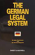 Cover of The German Legal System