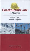 Cover of Construction Law In Malaysia