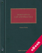 Cover of Derivatives: Law and Practice Looseleaf (Annual)