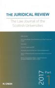 Cover of The Juridical Review: The Law Journal of the Scottish Universities