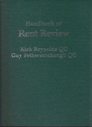 Cover of Handbook of Rent Review Looseleaf (CBR Only)