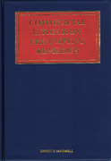 Cover of Commercial Litigation: Pre-Emptive Remedies Looseleaf (CBR Only)