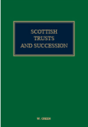 Cover of Scottish Trusts and Succession Legislation Looseleaf