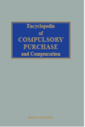 Cover of Encyclopedia of Compulsory Purchase and Compensation Looseleaf