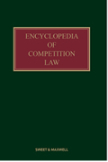 Cover of Encyclopedia of Competition Law Looseleaf