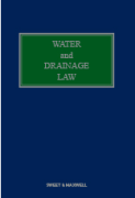 Cover of Water and Drainage Law Looseleaf