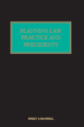 Cover of Planning Law Practice and Precedents Looseleaf