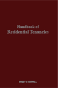 Cover of Handbook of Residential Tenancies Looseleaf