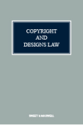 Cover of Copyright and Designs Law Looseleaf
