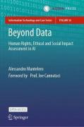Cover of Beyond Data: Human Rights, Ethical and Social Impact Assessment in AI