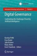 Cover of Digital Governance: Confronting the Challenges Posed by Artificial Intelligence