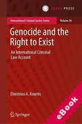 Cover of Genocide and the Right to Exist: An International Criminal Law Account (eBook)