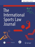Cover of The International Sports Law Journal: Print + Basic Online