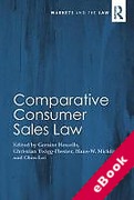 Cover of Comparative Consumer Sales Law (eBook)