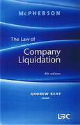 Cover of Mcpherson: The Law of Company Liquidation