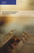 Cover of The Law of Trade Secrets and Personal Secrets