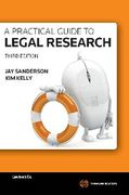 Cover of A Practical Guide to Legal Research