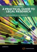 Cover of A Practical Guide to Legal Research