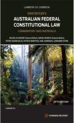 Cover of Winterton's Australian Federal Constitutional Law: Commentary and Materials