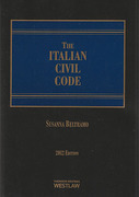 Cover of The Italian Civil Code