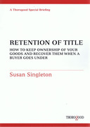 Cover of Retention of Title: How to Keep Ownership of your Goods