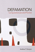 Cover of Defamation: Comparative Law and Practice