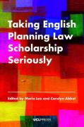 Cover of Taking English Planning Law Scholarship Seriously
