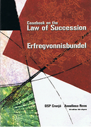 Cover of Casebook on the Law of Succession