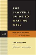 Cover of The Lawyer's Guide to Writing Well