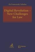 Cover of Digital Revolution - New Challenges for Law