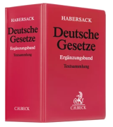 Cover of Habersack Deutsche Gesetze: Erg&#228;nzungsband Looseleaf (including supplement registration)