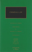 Cover of The Criminal Law of Scotland 3rd ed Supplement